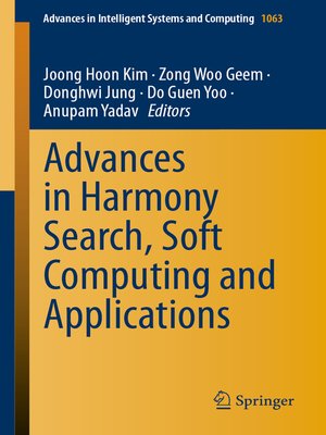 cover image of Advances in Harmony Search, Soft Computing and Applications